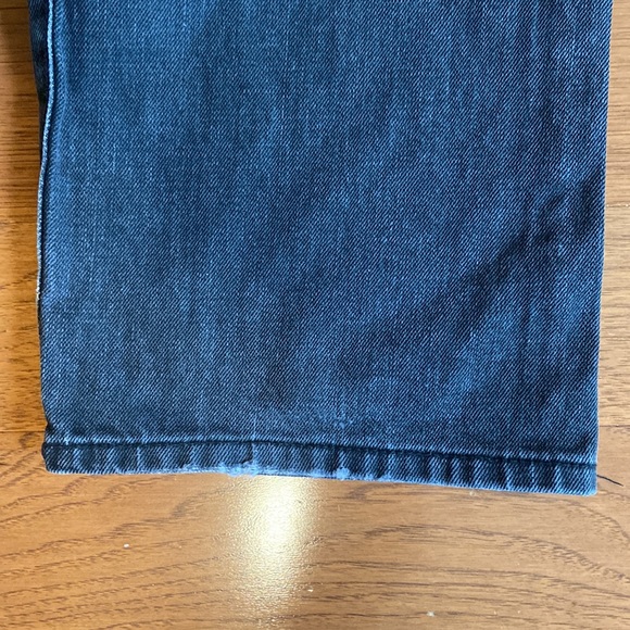 Gap 1969 denim jeans washed out black mens size 38 waist 30 length - Picture 6 of 7